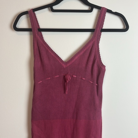 Wilfred Raspberry Knit Dress - Picture 2 of 5